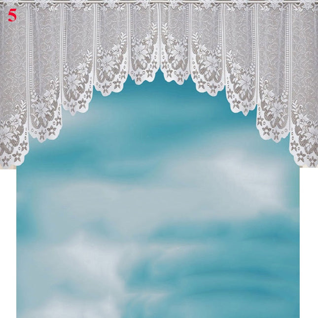 Visillo de cocina estilo café