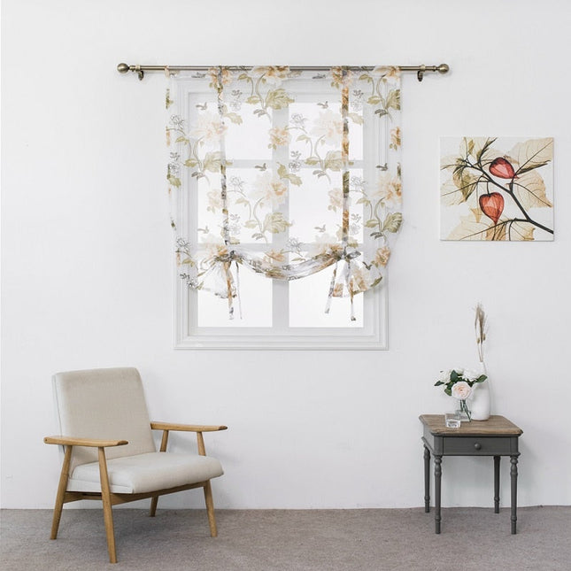 Estor paqueto con estampado floral