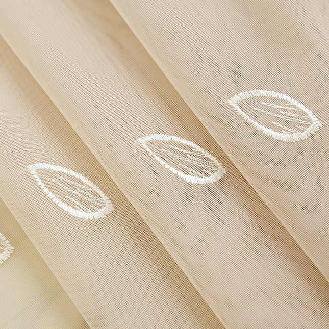 Visillo Translúcido Elegante con Flecos