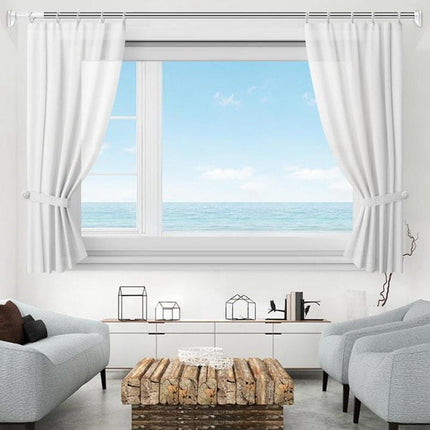 Barra de cortina extensible sin taladro