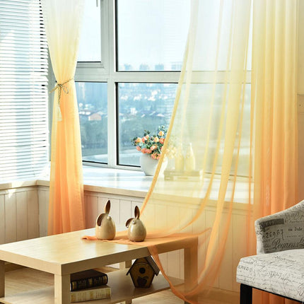 Visillo moderno con efecto degradado