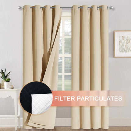 Cortina Opaca Aislante y Filtrante