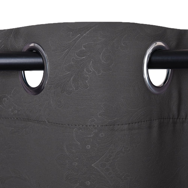 Cortina opaca de jacquard estilo clásico