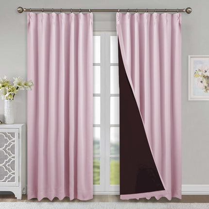 Cortina blackout total con forro