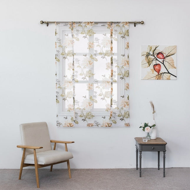 Estor paqueto con estampado floral