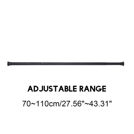 Barra de cortina extensible telescópica