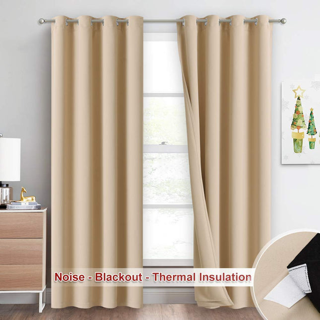 Cortina Blackout Aislante Térmica y Sonora