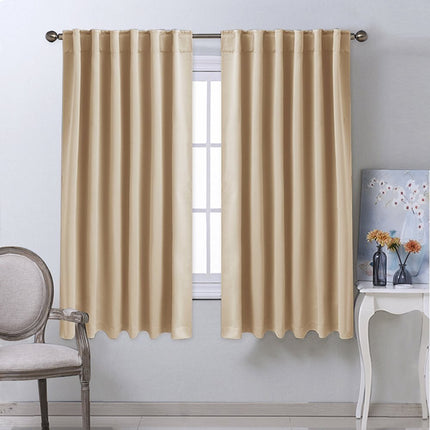 Cortina opaca térmica para habitación