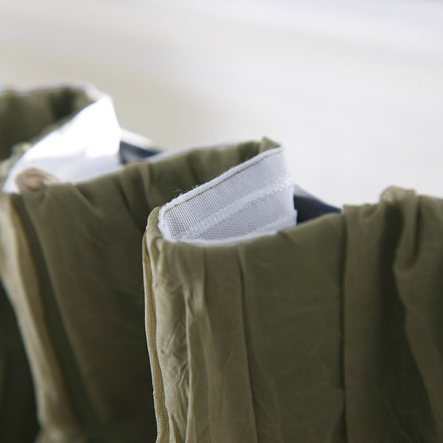 Cortina de doble capa para salón.