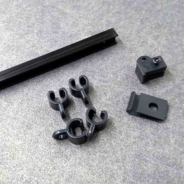 Riel Flexible para Cortinas Curvas