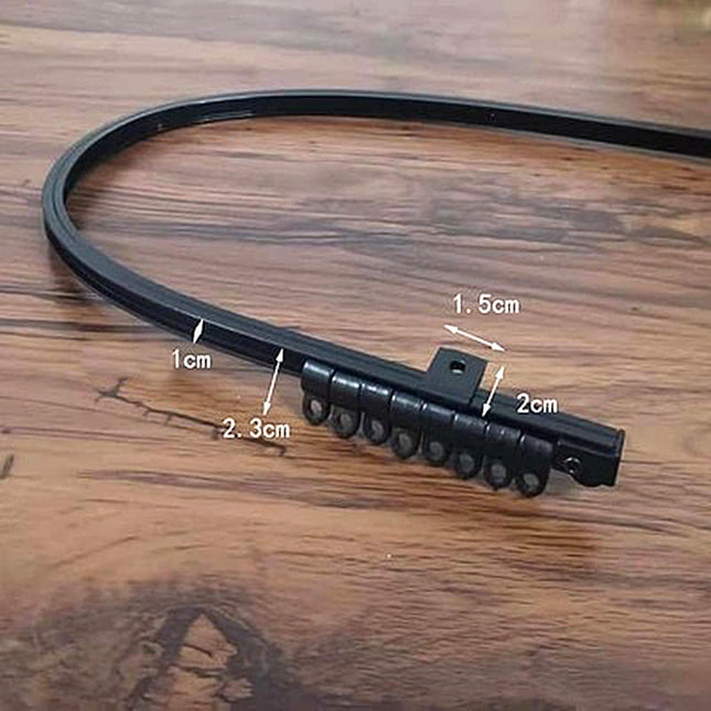 Riel Flexible para Cortinas Curvas