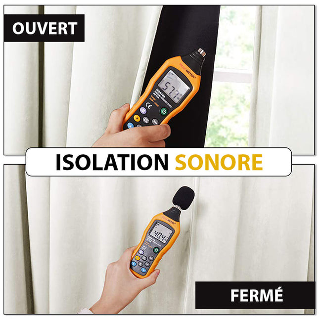 Cortina térmica opaca amarillo mostaza