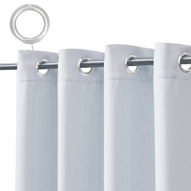 Cortina blanca para cenador de jardín