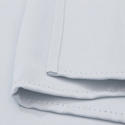 Cortina blanca para cenador de jardín