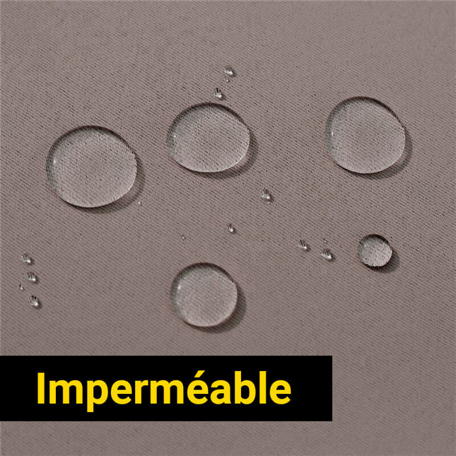 Cortina Terraza Impermeable color Topo