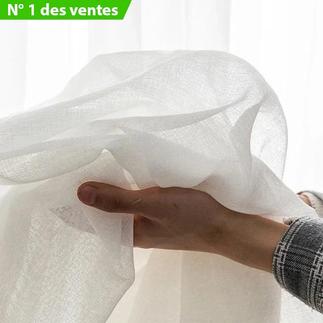 Visillo de Gasa Fino Translúcido