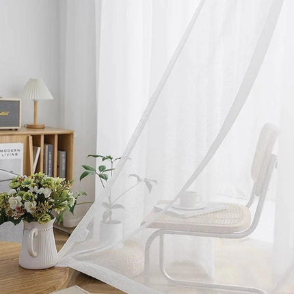 Visillo de Gasa Fino Translúcido