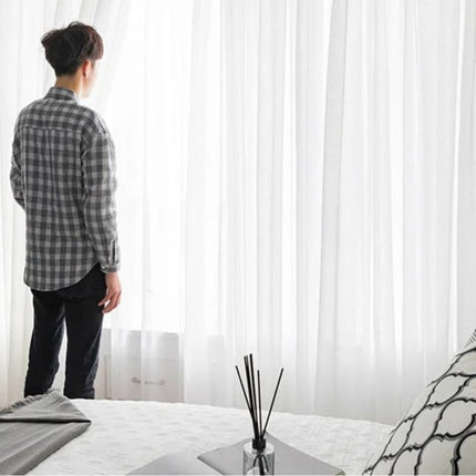 Visillo de Gasa Fino Translúcido