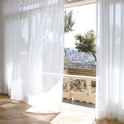 Visillo de Gasa Fino Translúcido