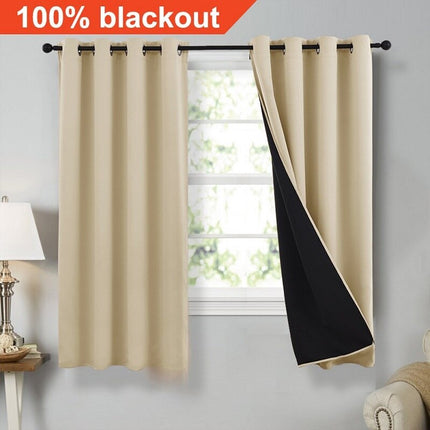 Cortina 100% Opaca Aislante Térmica