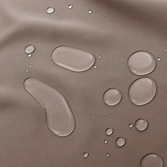 Cortina de exterior para jardín marrón