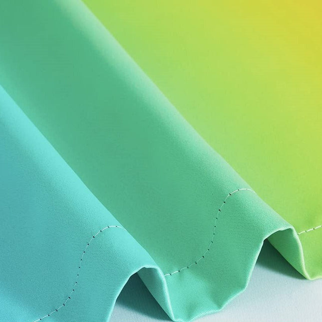 Cortina opaca infantil con rayas arcoíris