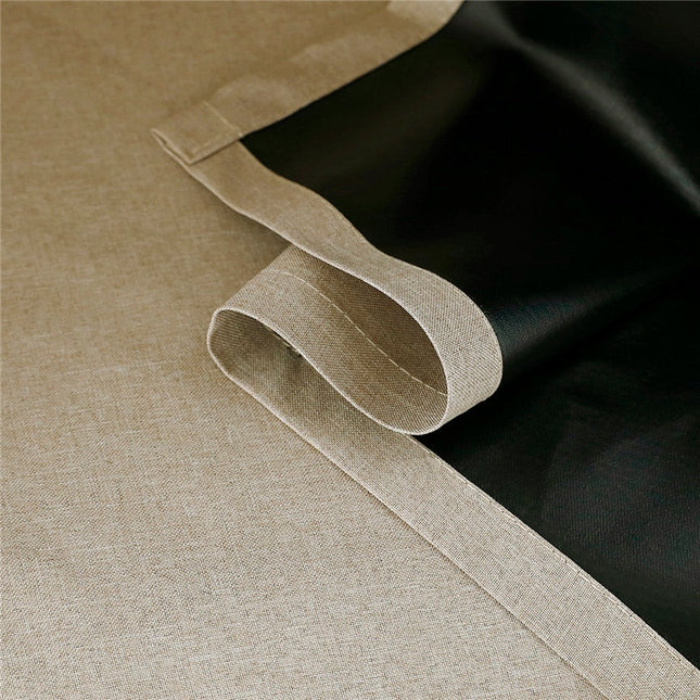 Cortina opaca de exterior para balcón.