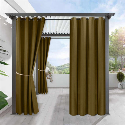 Cortina para terraza exterior antihumedad