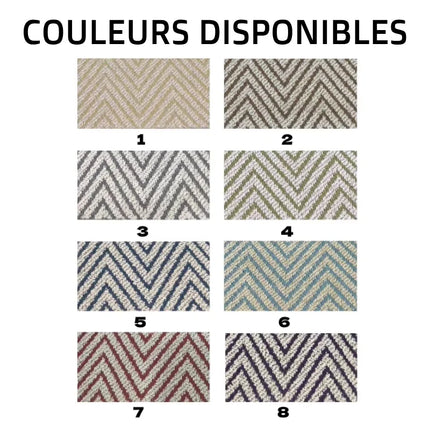 Cortina Opaca Gris Oscuro Tejido Espiga