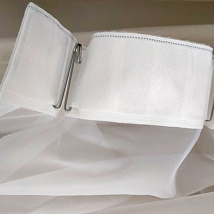 Visillo translúcido liso para salón