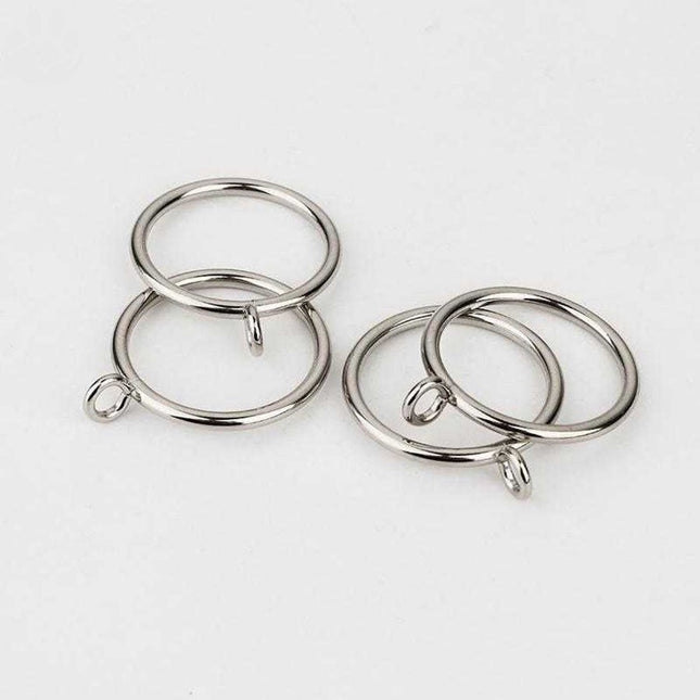 Anillas metálicas para barra de cortina