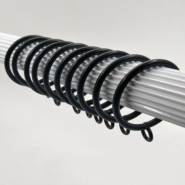 Anillas metálicas para barra de cortina