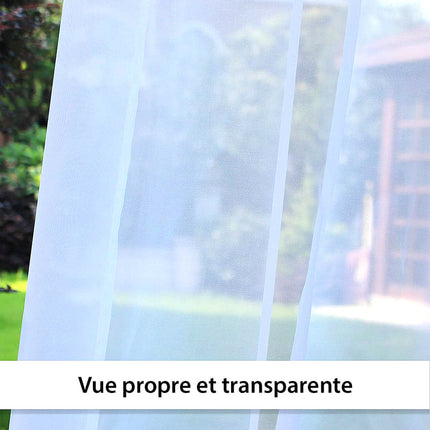 Visillo de exterior para terraza y jardín