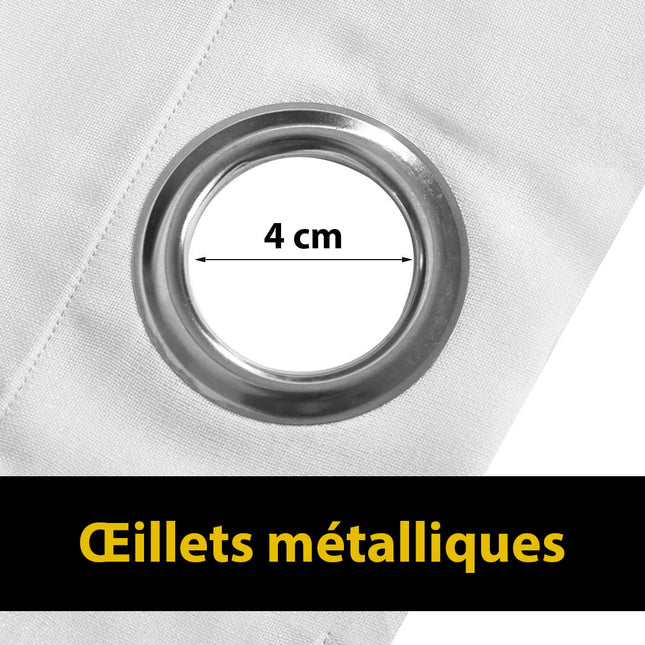 Cortina Cortavientos para Jardín y Terraza