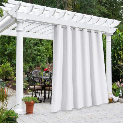 Cortina impermeable exterior para terraza