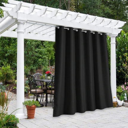 Cortina Negra Opaca para Exterior