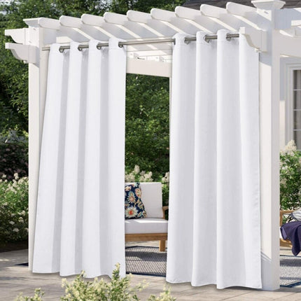 Cortina impermeable exterior para terraza