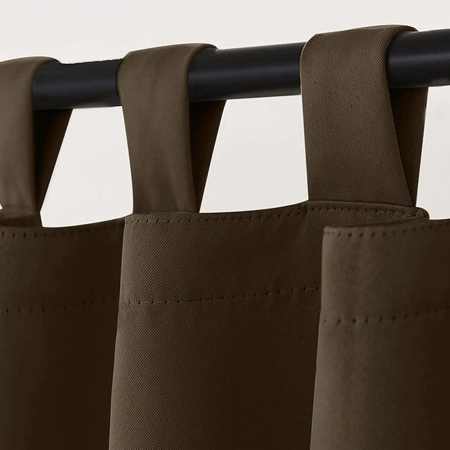 Cortina de Exterior con Trabillas Ocultas