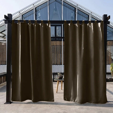 Cortina de Exterior con Trabillas Ocultas