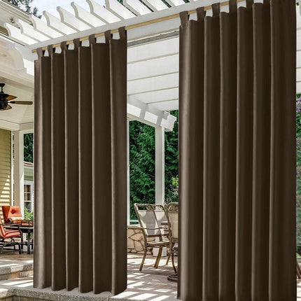 Cortina de Exterior con Trabillas Ocultas