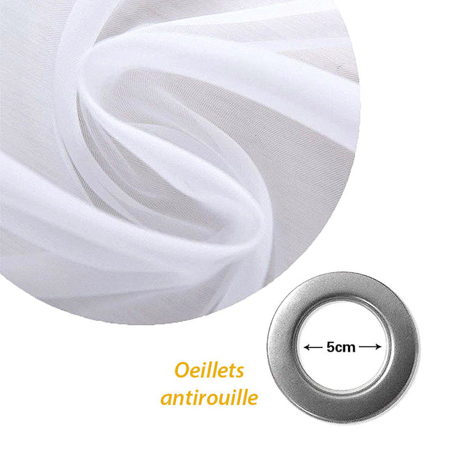 Visillo de exterior para terraza y jardín