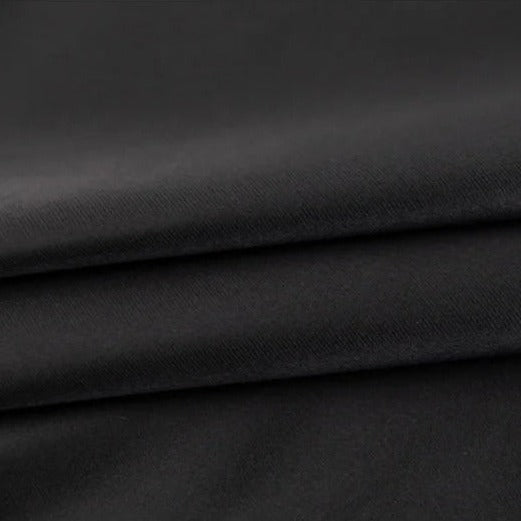 Cortina negra opaca para sala moderna