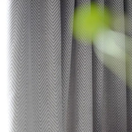 Cortina opaca espiga gris claro