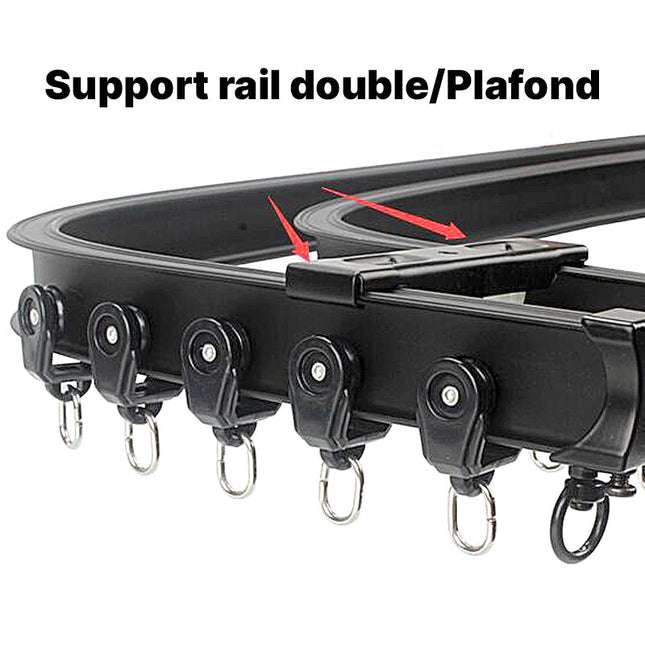 Riel Deslizante para Cortina de Techo