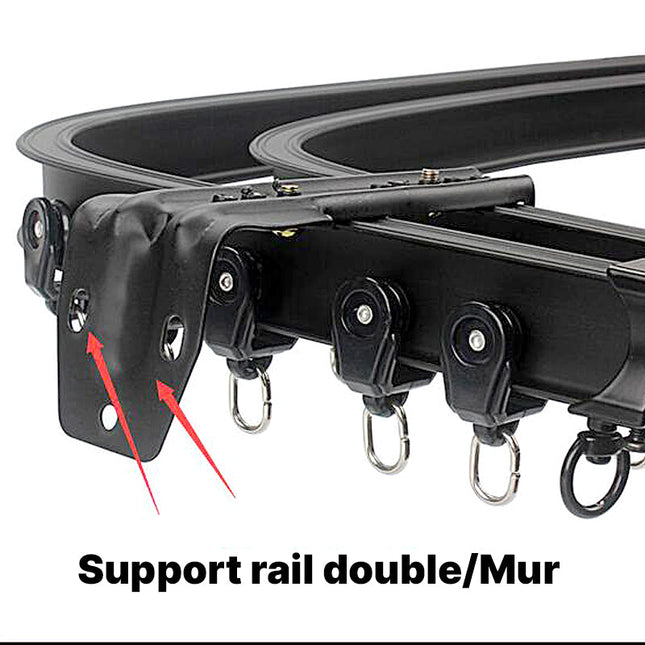 Riel Deslizante para Cortina de Techo