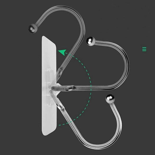 Gancho de pared adhesivo multiusos