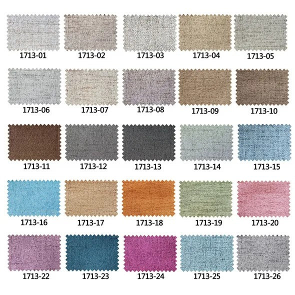 Cortina gris con ojales efecto lino