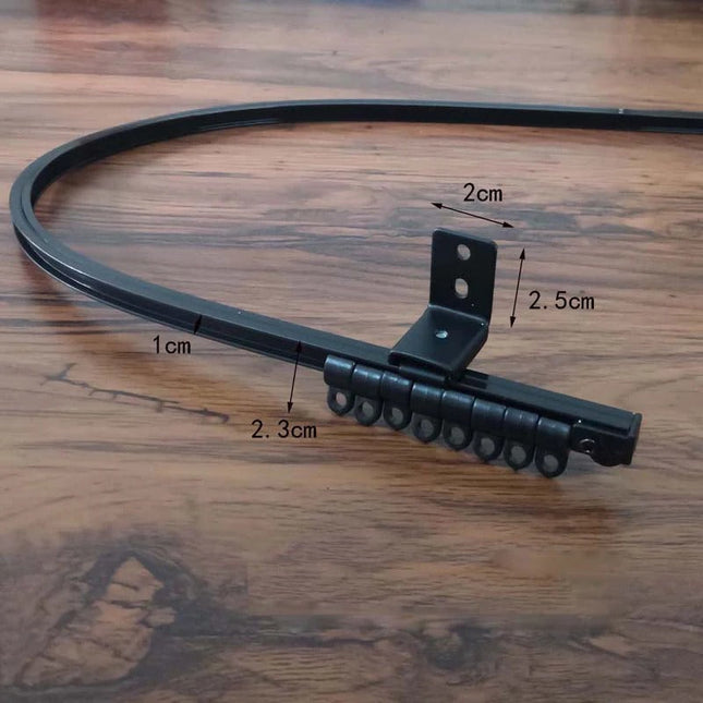 Riel Flexible para Cortinas Curvas