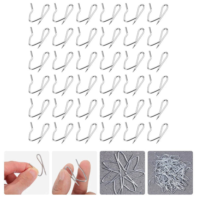 Ganchos para cortina con cinta fruncidora