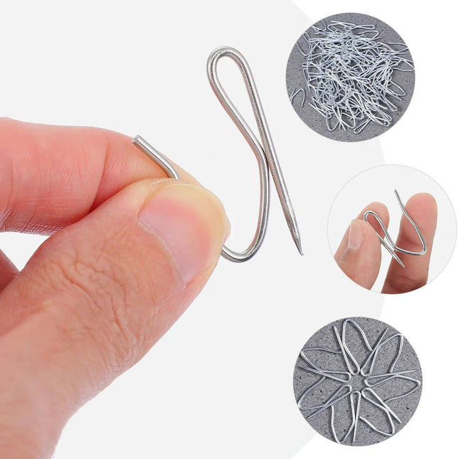 Ganchos para cortina con cinta fruncidora